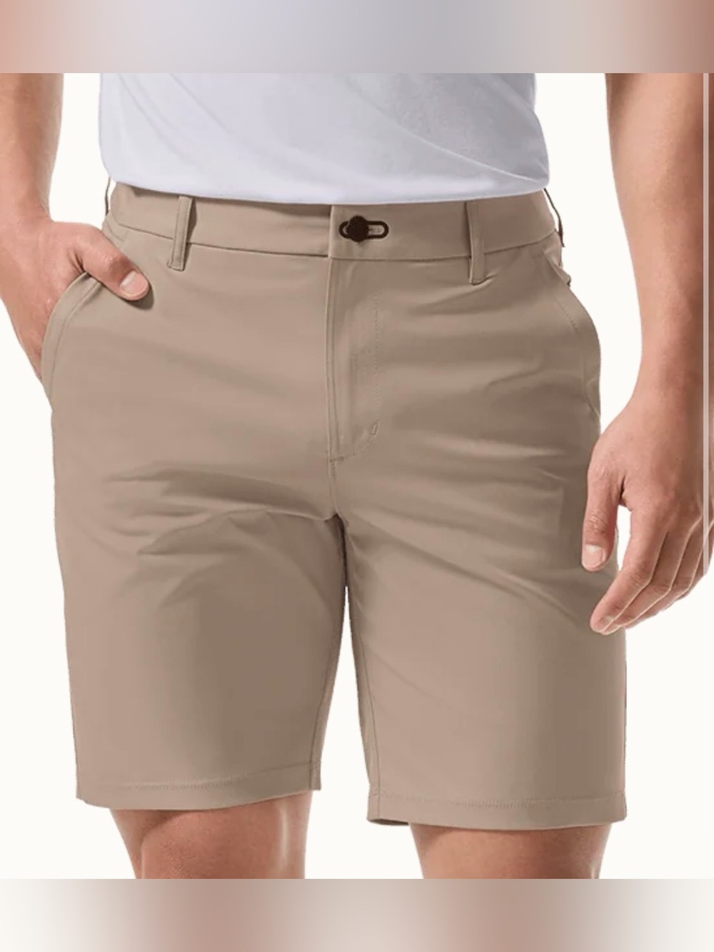 Public Rec Mens Everyday Dealmaker Chino Shorts | Khaki  | 42